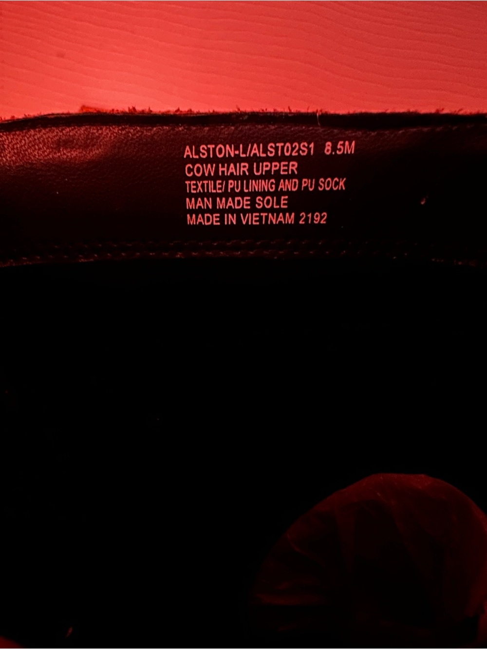 Steve Madden ‘Alston’ Bootie Leopard Ponyhair Fur Boots Low Heel 8.5 NIB - Picture 12 of 14